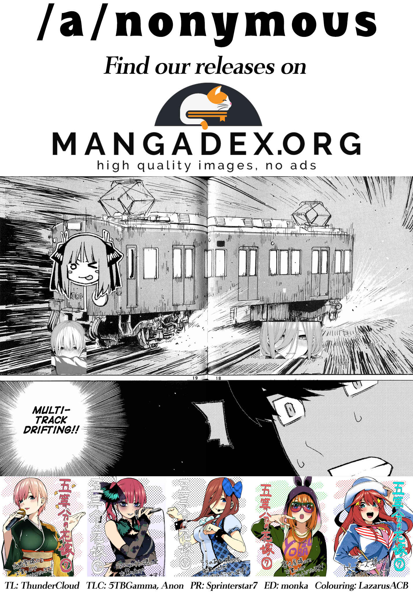 Page 21 Chapter 65 5Toubun no Hanayome (Fan Colored)