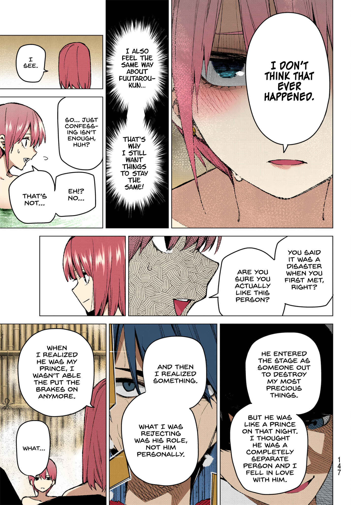 Page 3 Chapter 65 5Toubun no Hanayome (Fan Colored)