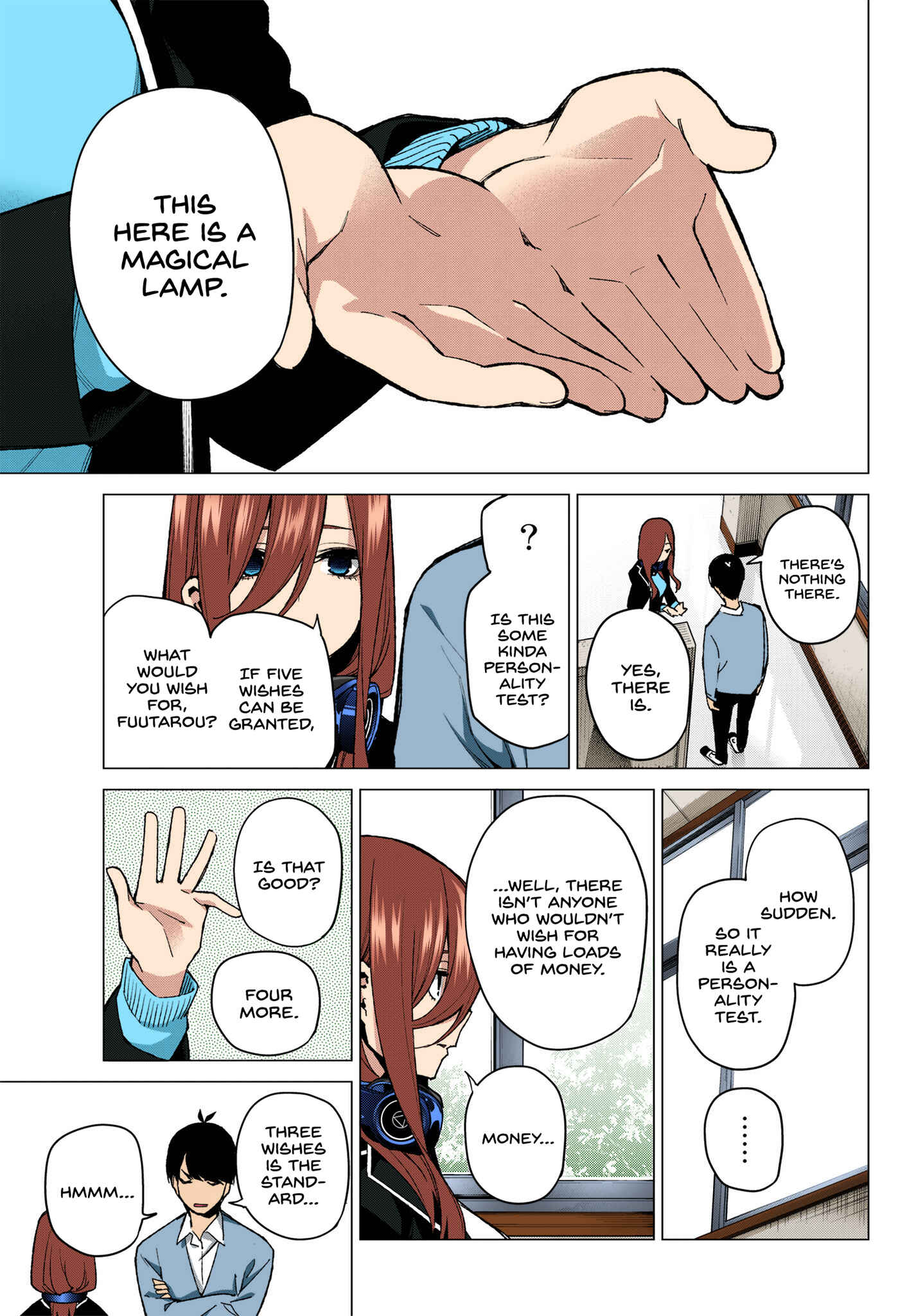 Page 13 Chapter 70 5Toubun no Hanayome (Fan Colored)