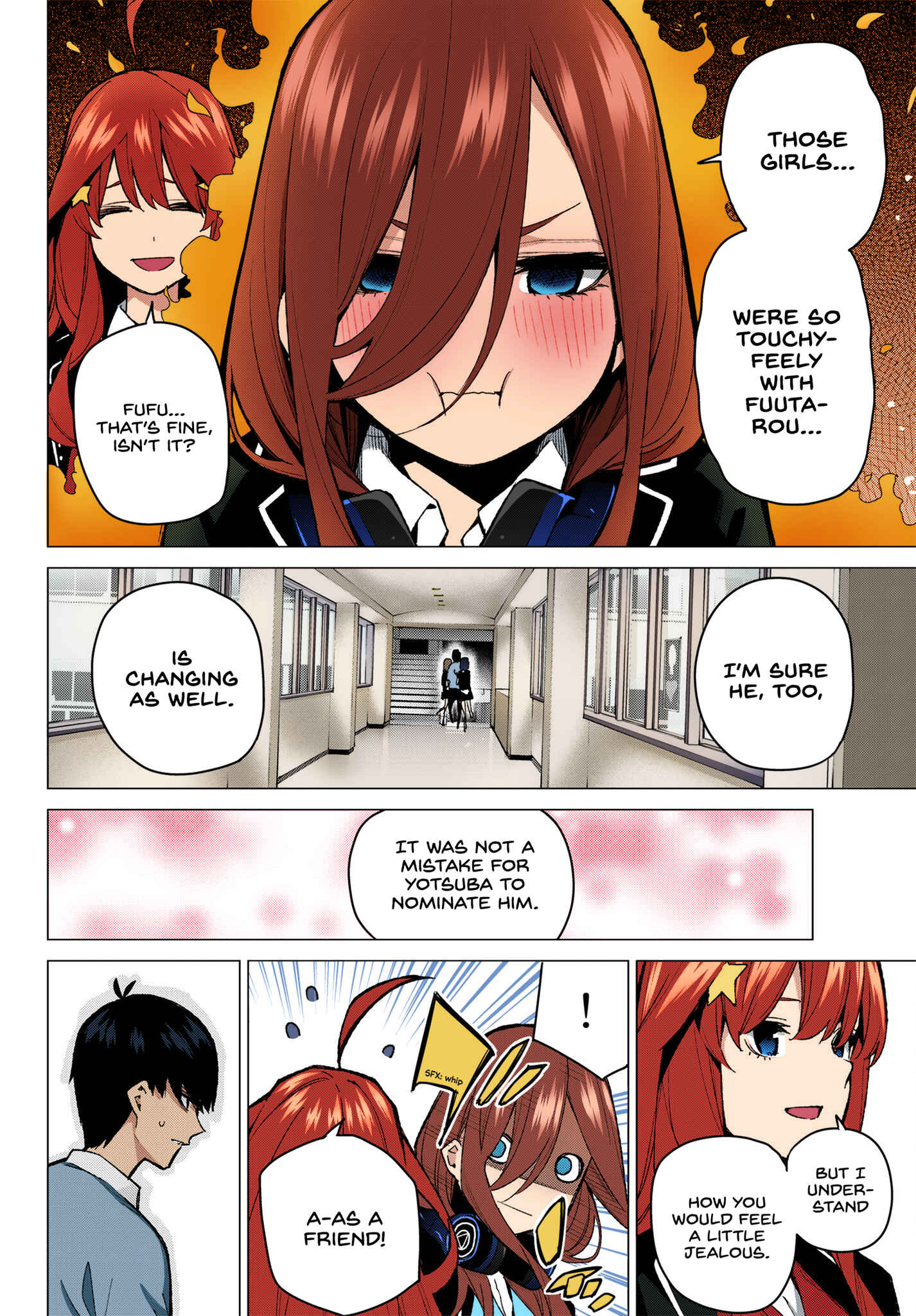 Page 18 Chapter 70 5Toubun no Hanayome (Fan Colored)