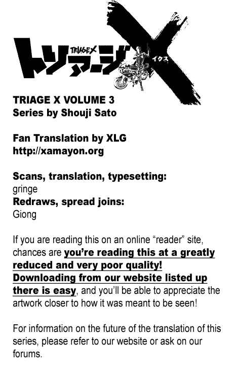 Page 1 Chapter 12 Triage X