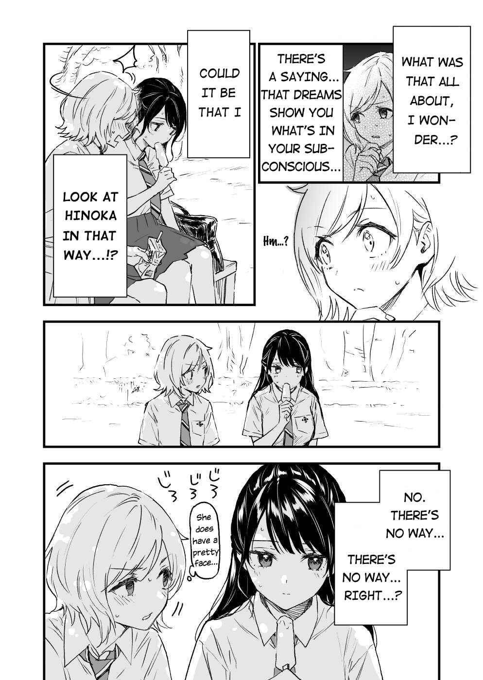 Page 4 Chapter 1 A Yuri Manga That Starts With Getting Rejected in a Dream (Pre-serialization)