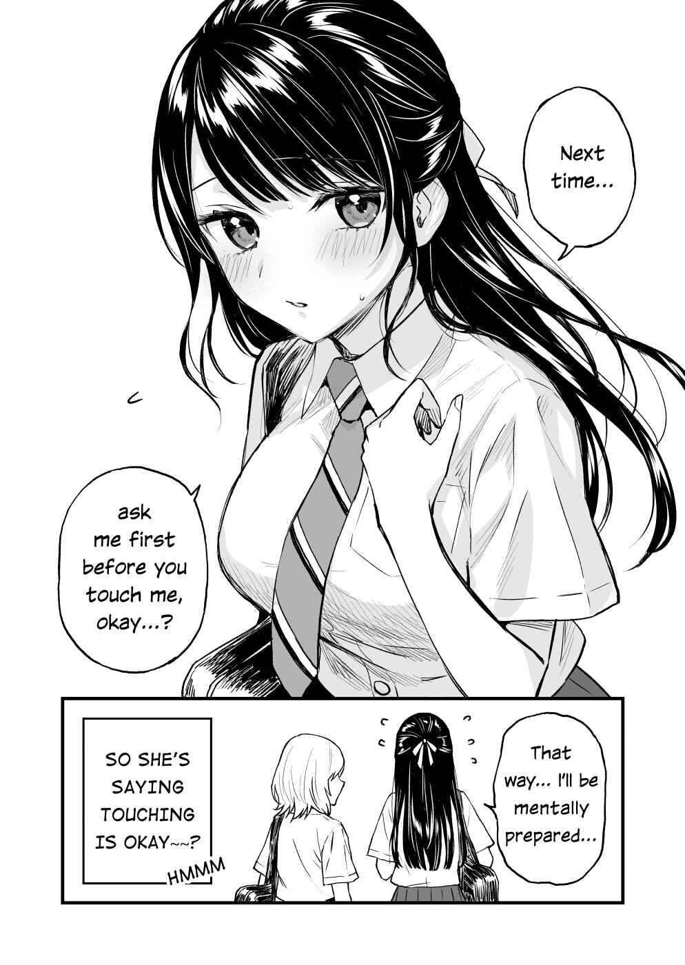 Page 4 Chapter 5 A Yuri Manga That Starts With Getting Rejected in a Dream (Pre-serialization)