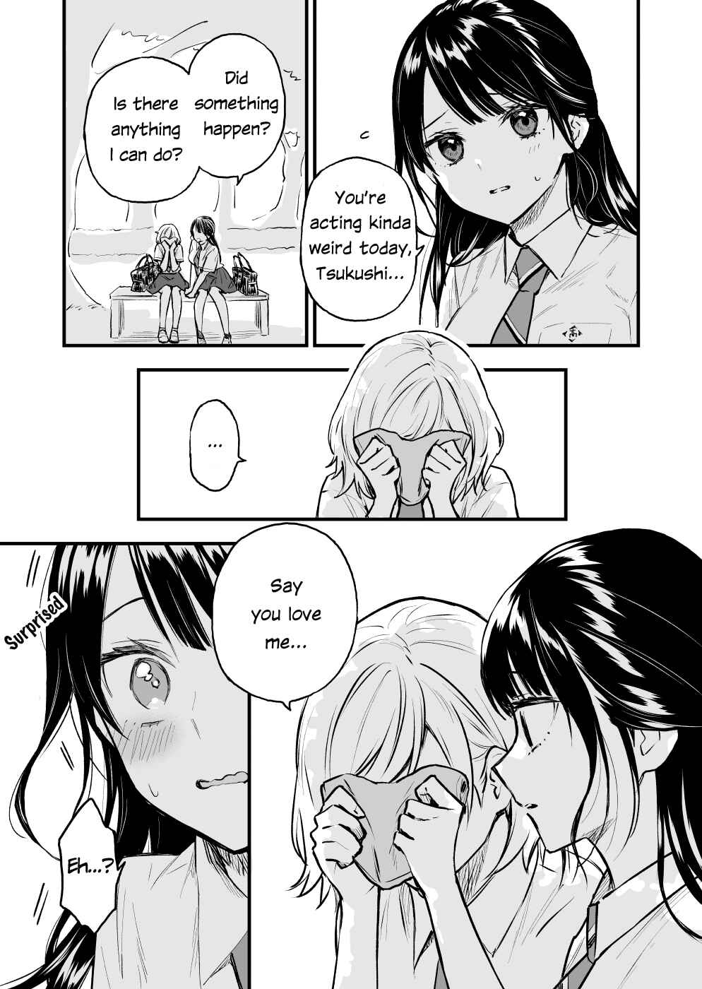 Page 1 Chapter 4 A Yuri Manga That Starts With Getting Rejected in a Dream (Pre-serialization)