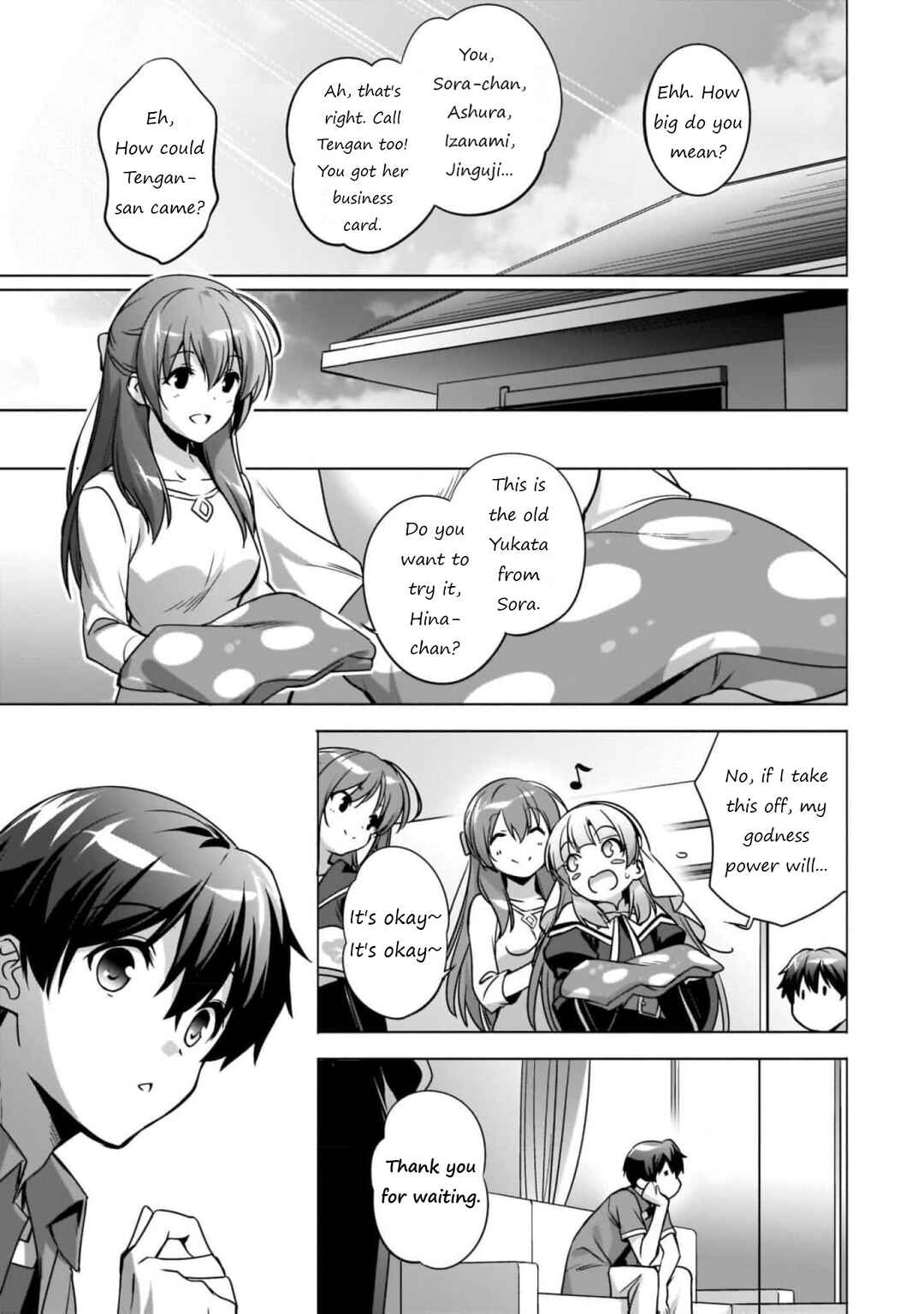 Page 4 Chapter 6 Kamisama ni Natta Hi