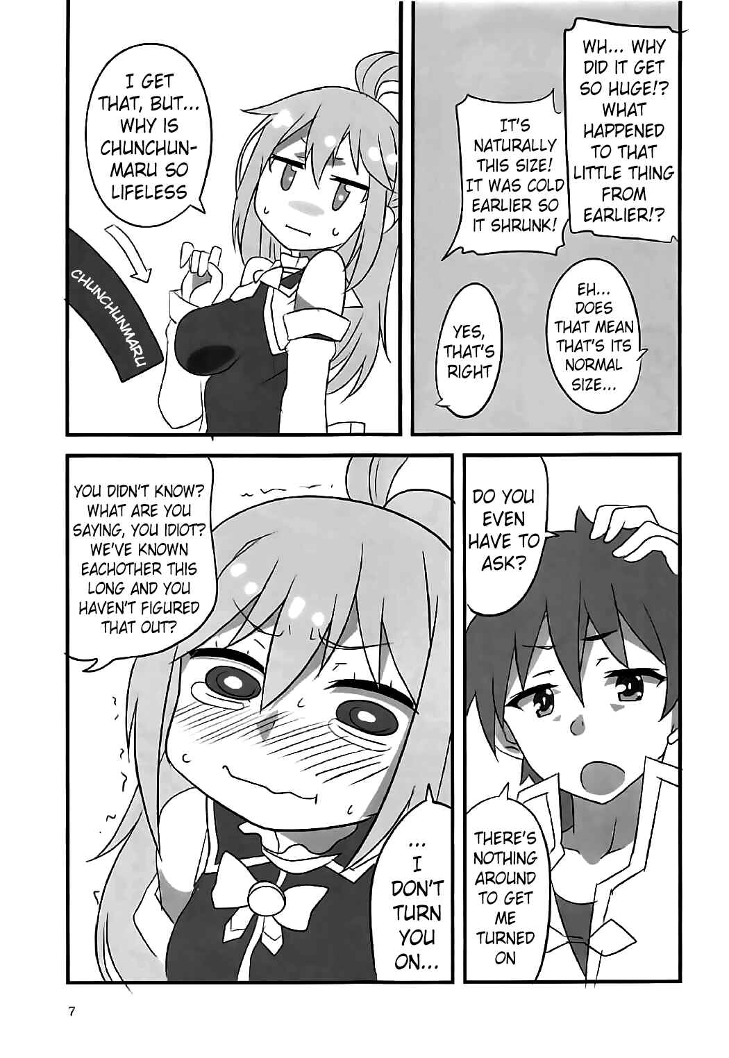 Page 6 Chapter Unknown_3f5c Kono Subarashii Sekai ni Shukufuku wo! - YomeSuba! (Doujinshi)