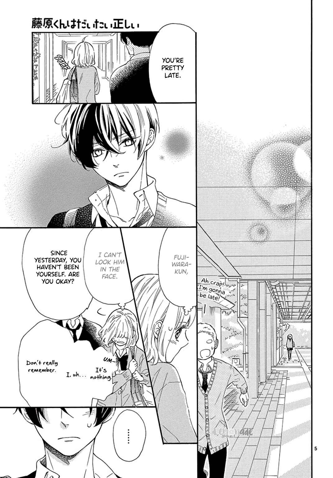 Page 7 Chapter 30 Fujiwara-kun wa Daitai Tadashii