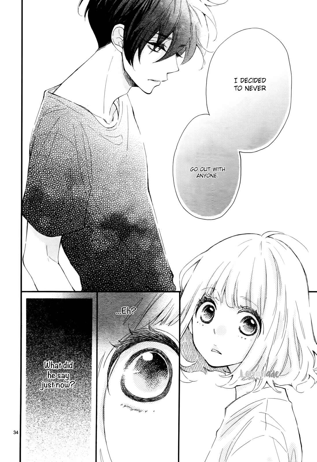 Page 34 Chapter 7 Fujiwara-kun wa Daitai Tadashii