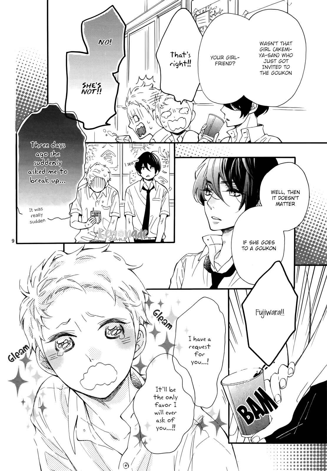 Page 9 Chapter 6 Fujiwara-kun wa Daitai Tadashii