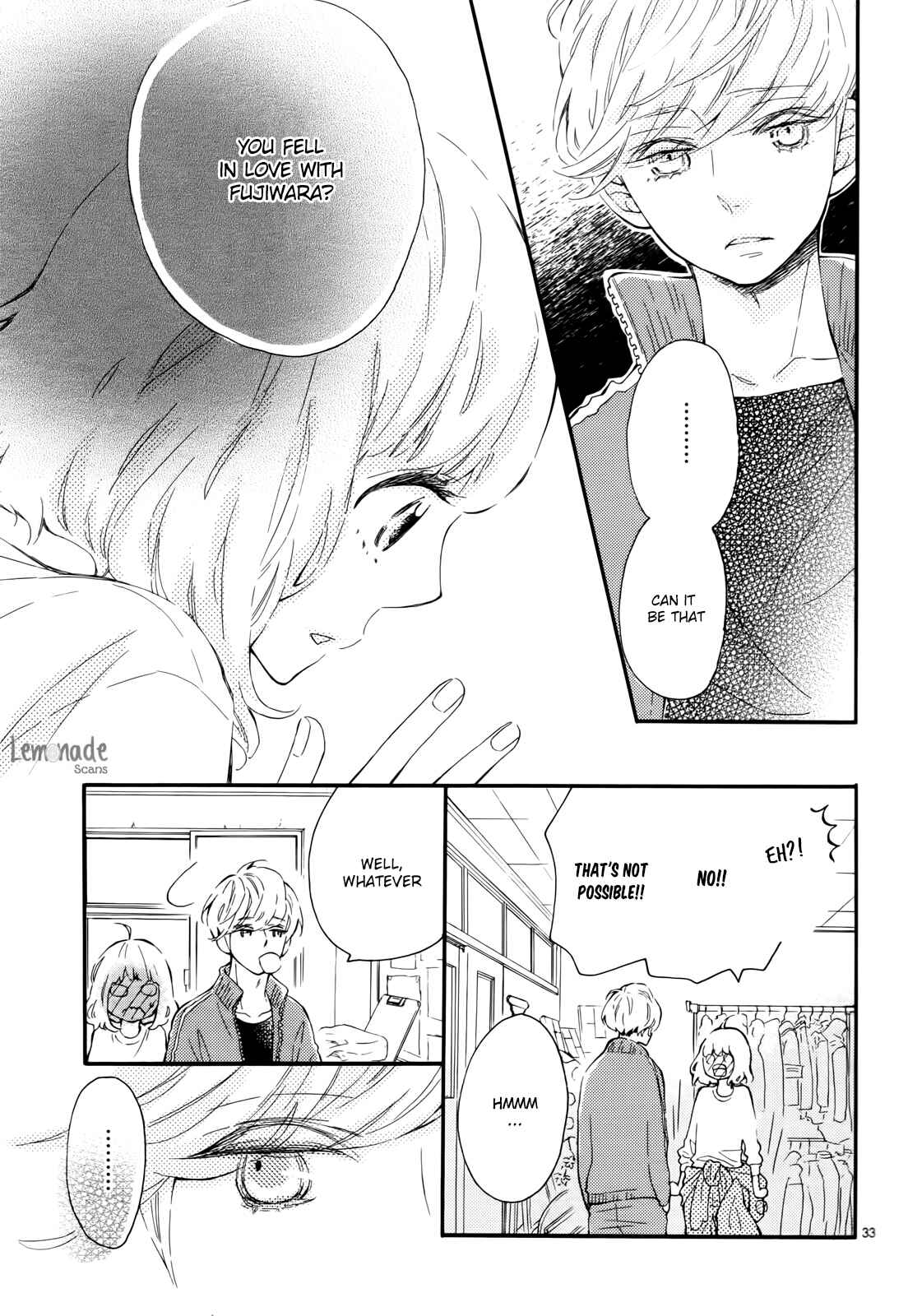 Page 34 Chapter 4 Fujiwara-kun wa Daitai Tadashii