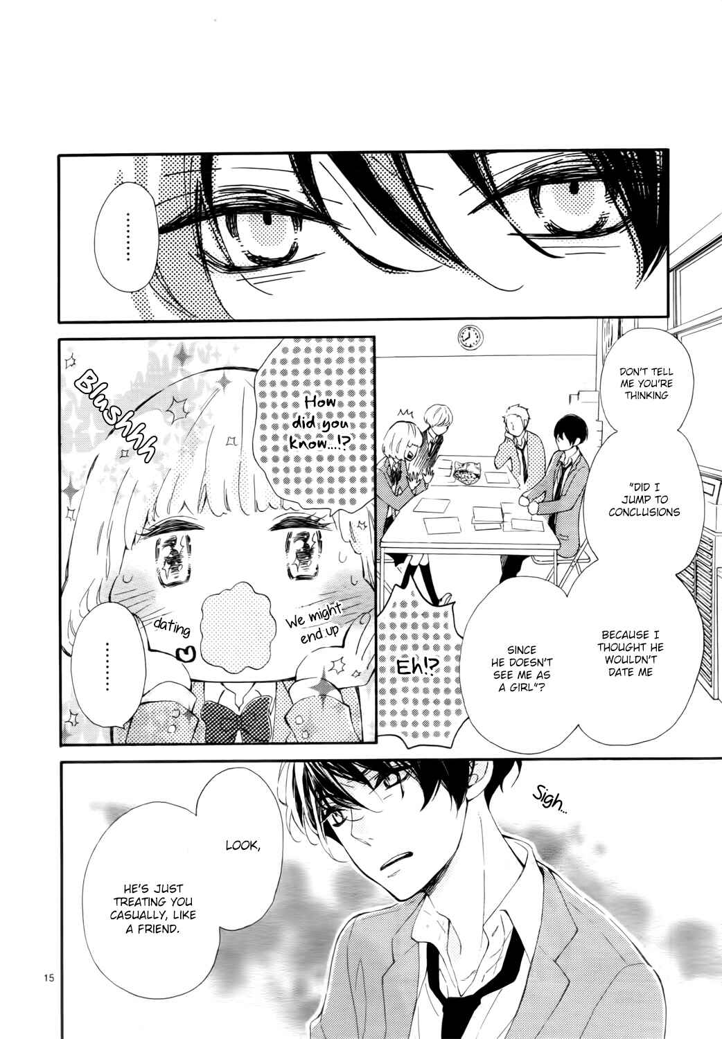 Page 15 Chapter 2 Fujiwara-kun wa Daitai Tadashii