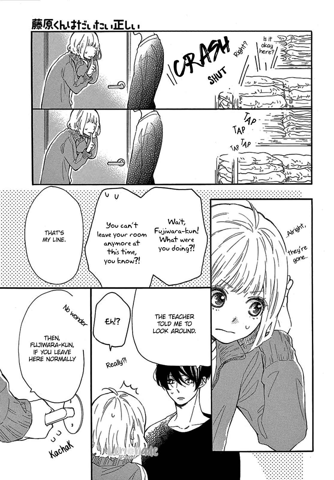 Page 21 Chapter 26 Fujiwara-kun wa Daitai Tadashii