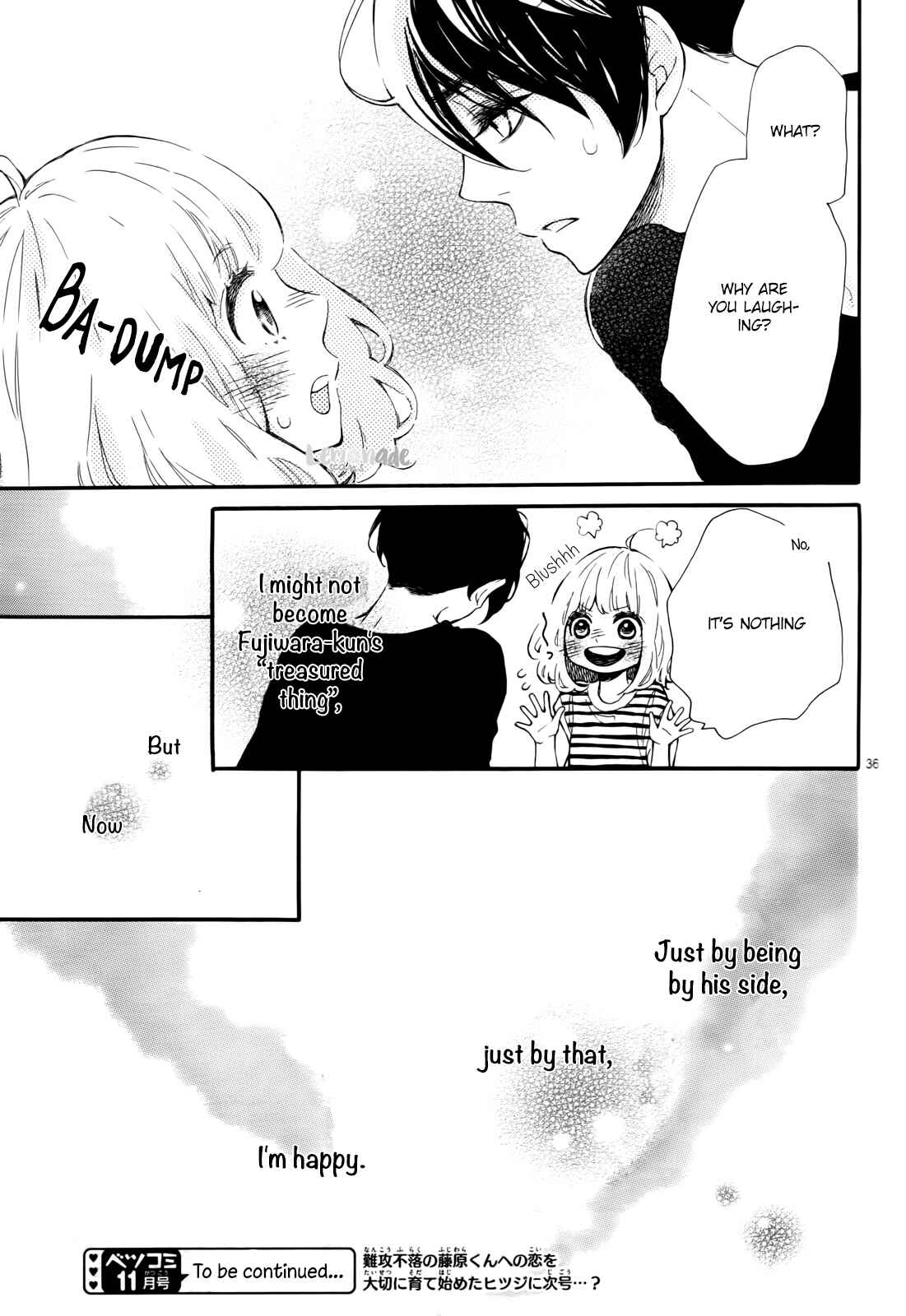 Page 36 Chapter 8 Fujiwara-kun wa Daitai Tadashii