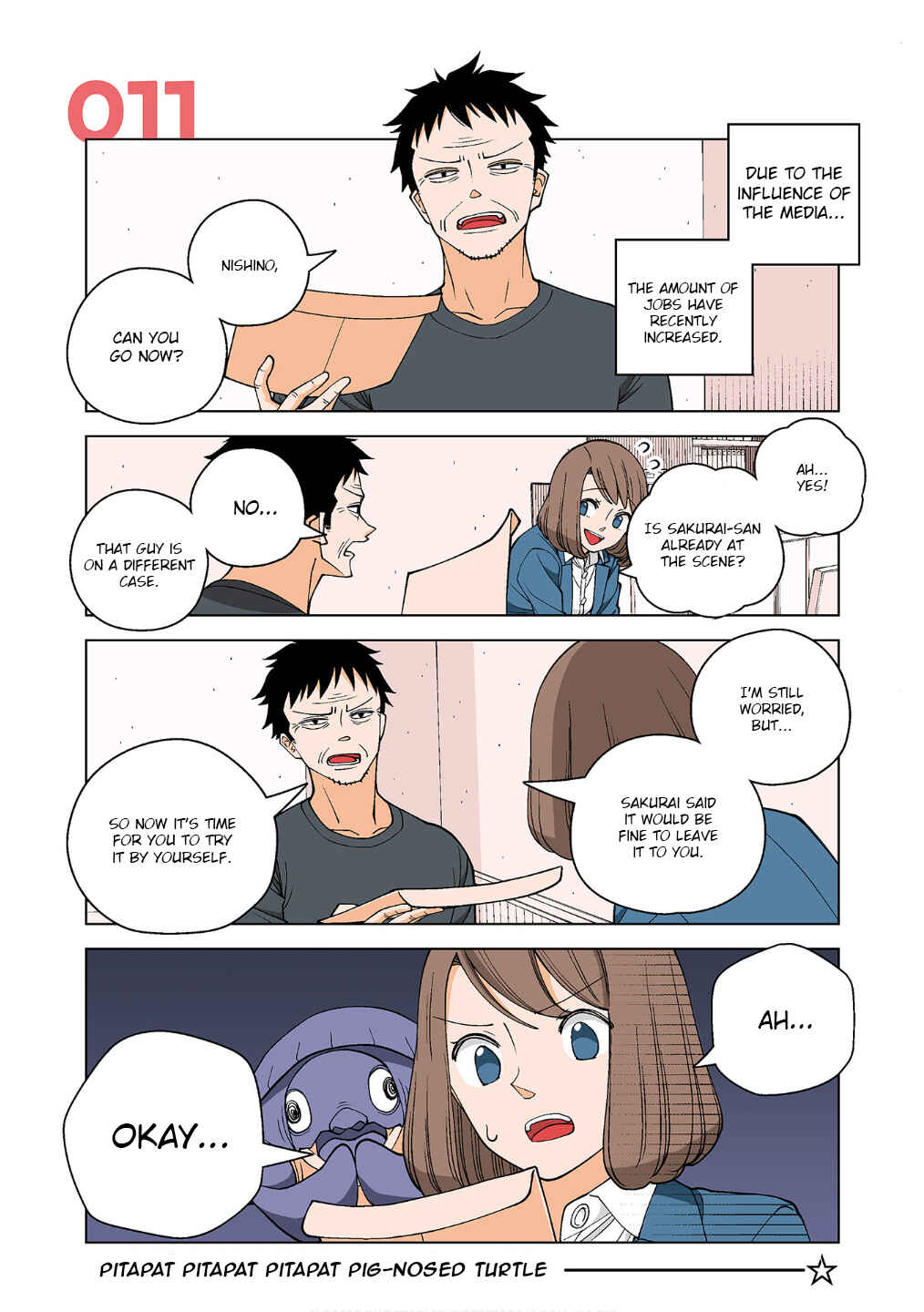 Page 1 Chapter 11 Shiawase Kanako no Koroshiya Seikatsu