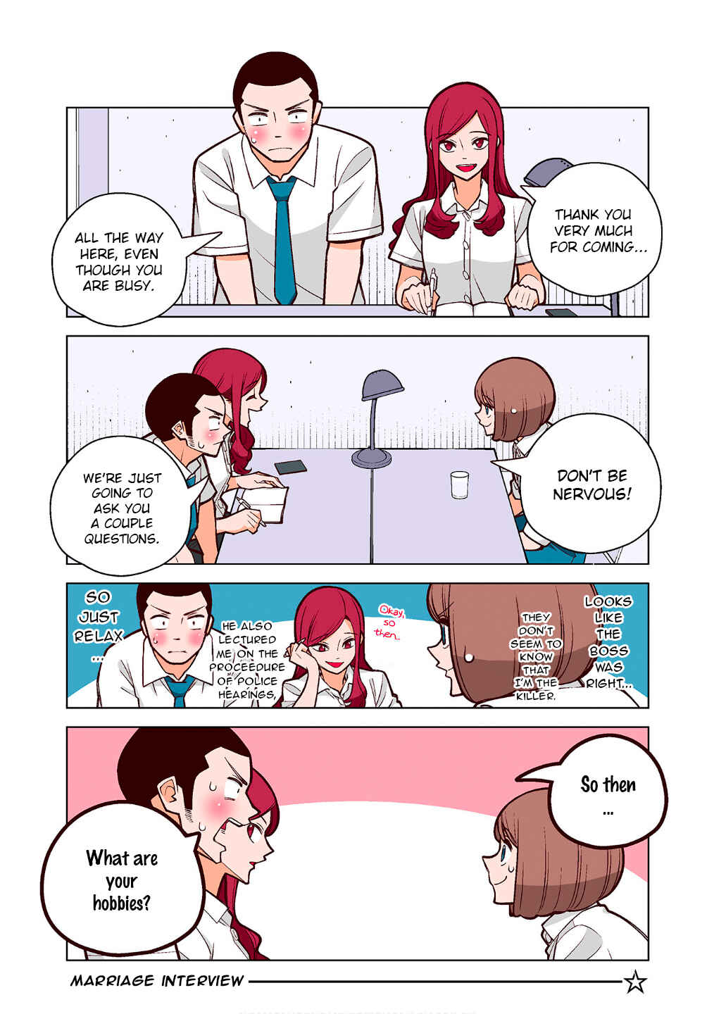 Page 2 Chapter 19 Shiawase Kanako no Koroshiya Seikatsu