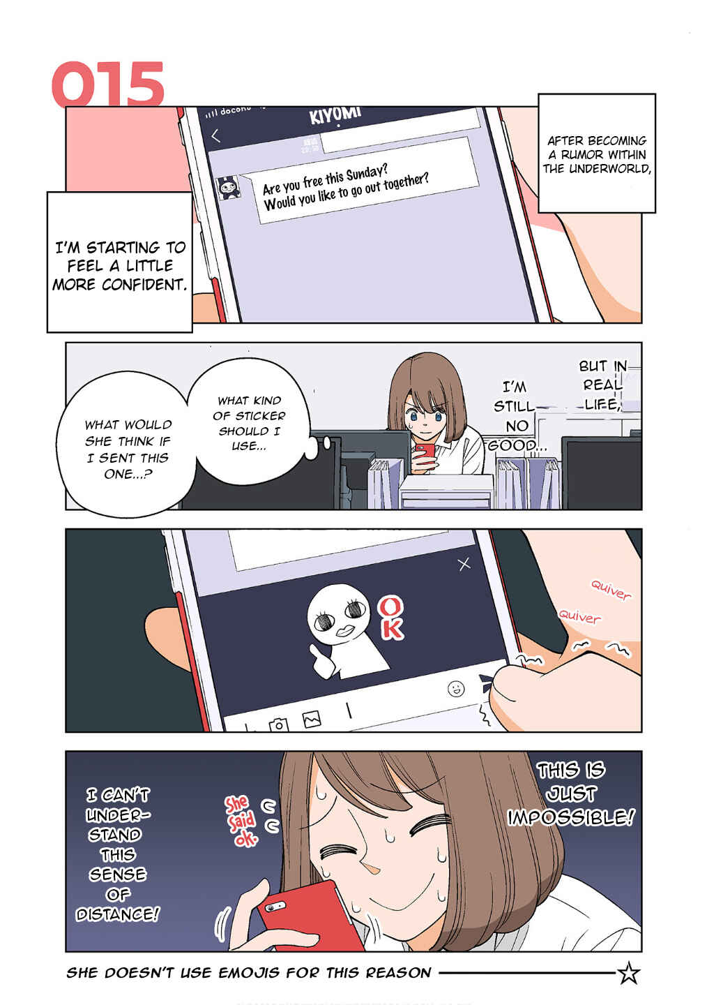 Page 1 Chapter 15 Shiawase Kanako no Koroshiya Seikatsu