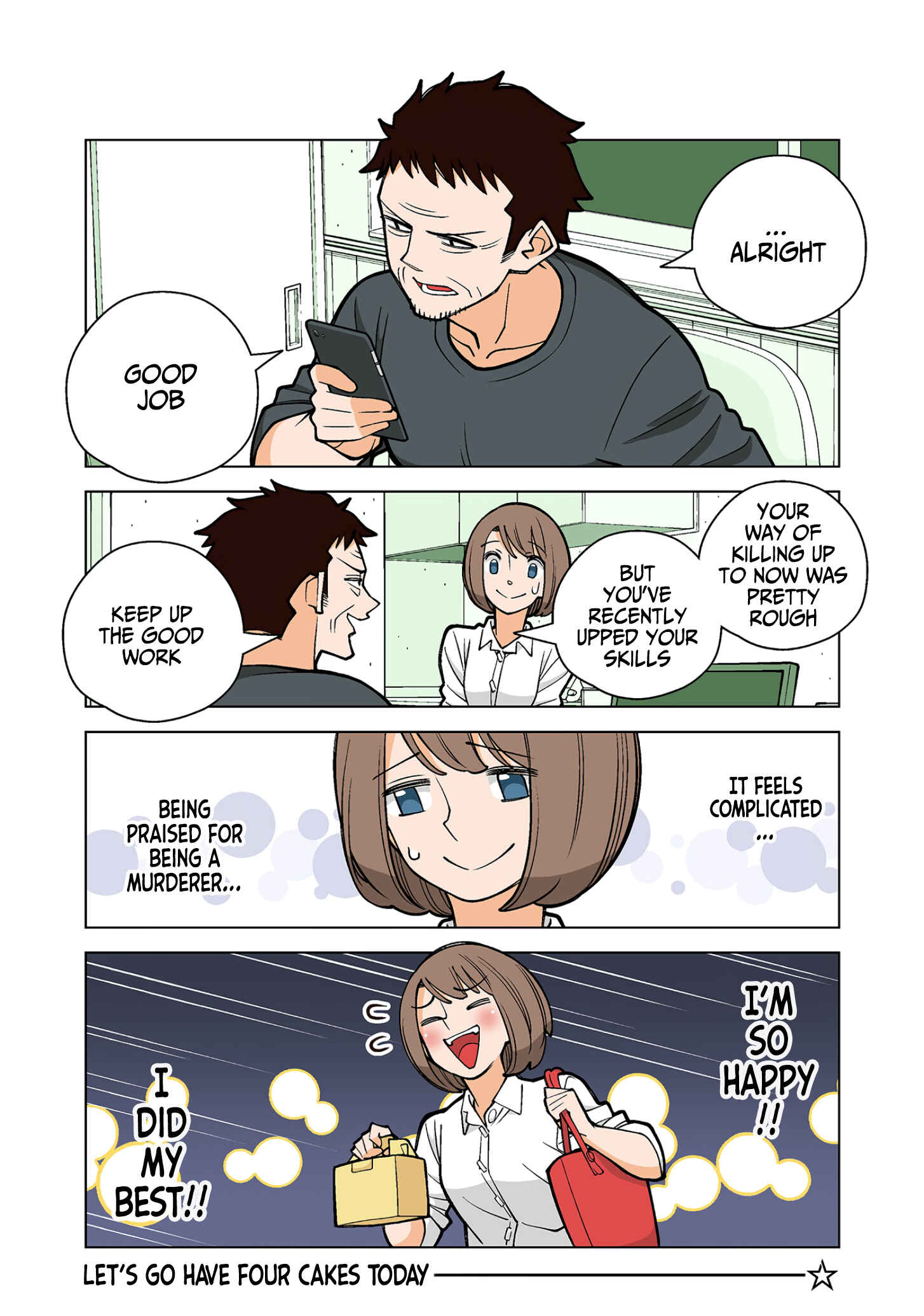Page 9 Chapter 33 Shiawase Kanako no Koroshiya Seikatsu