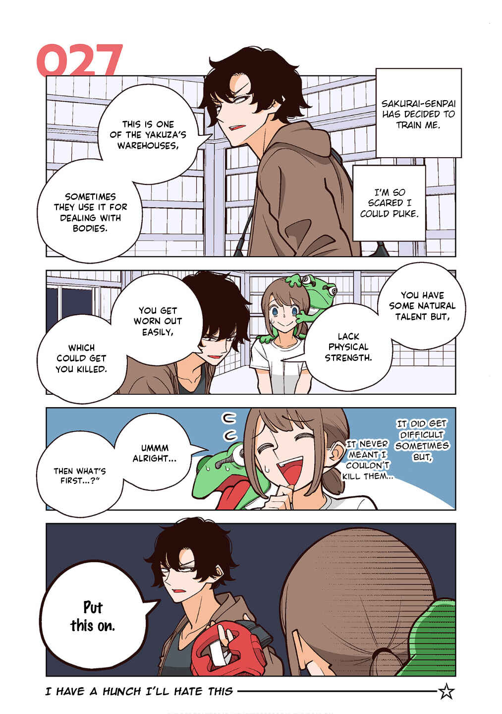 Page 1 Chapter 27 Shiawase Kanako no Koroshiya Seikatsu