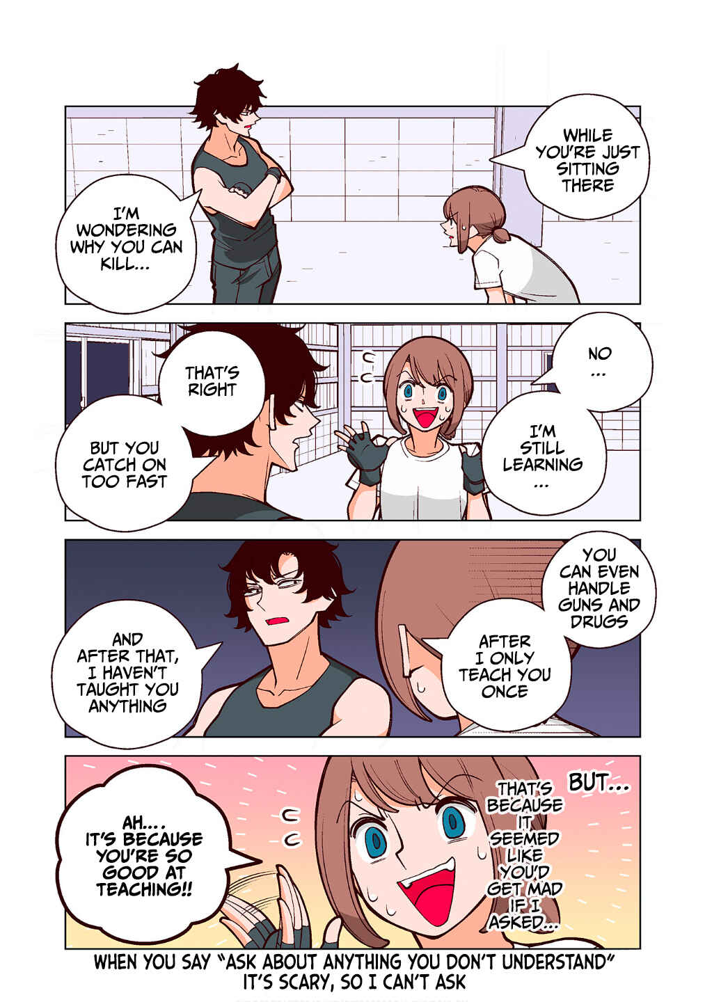 Page 2 Chapter 31 Shiawase Kanako no Koroshiya Seikatsu