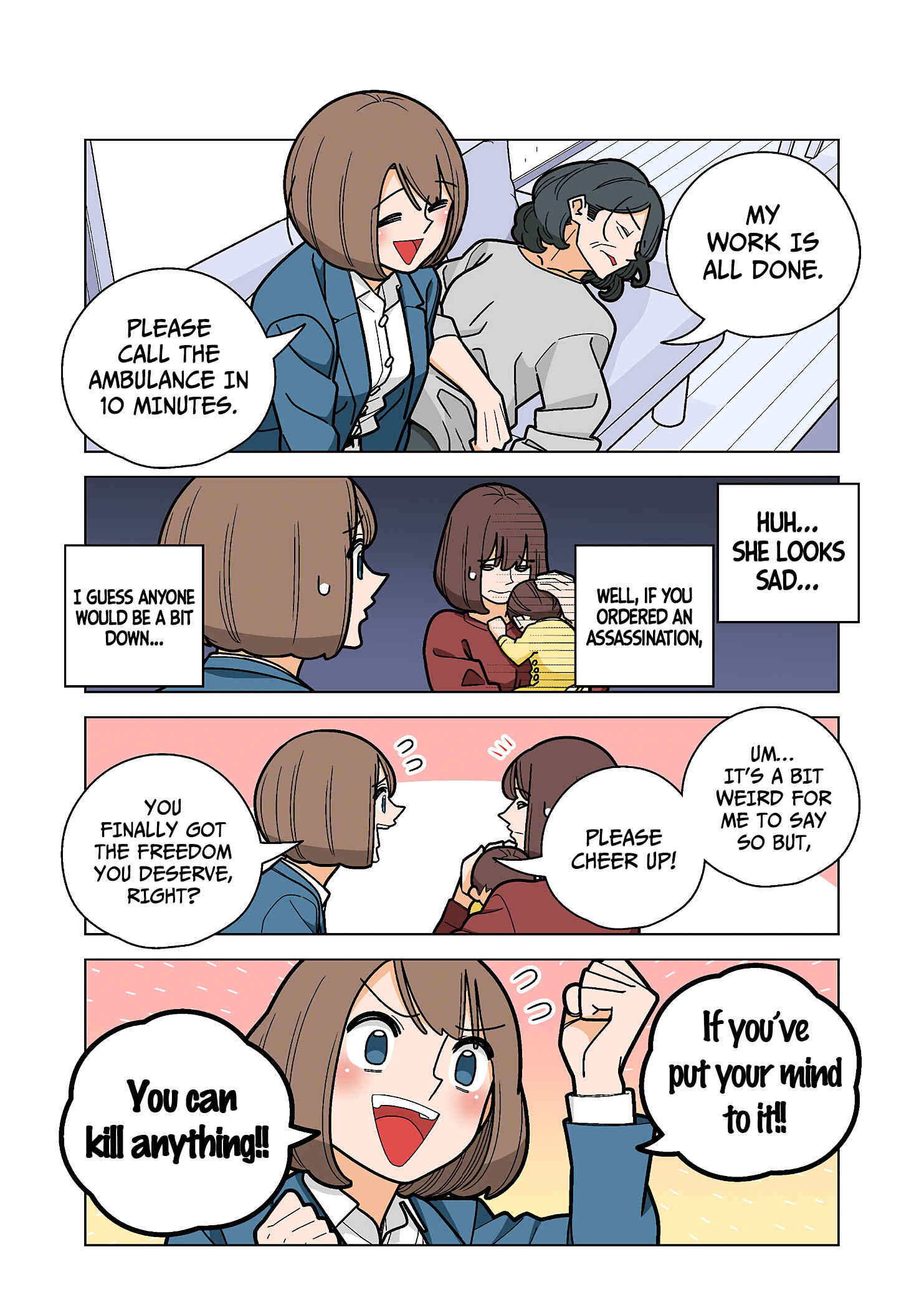 Page 8 Chapter 49 Shiawase Kanako no Koroshiya Seikatsu