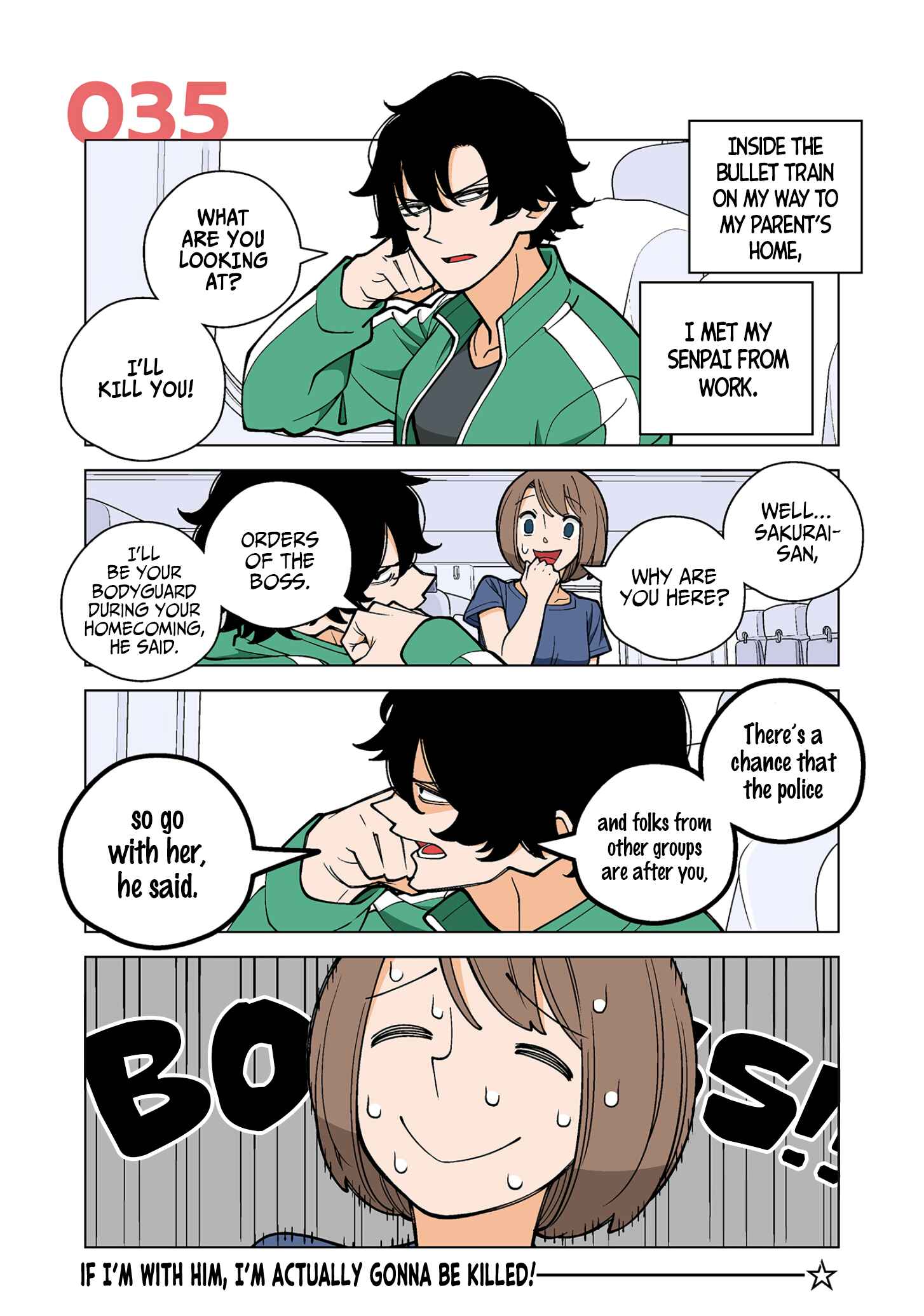 Page 1 Chapter 35 Shiawase Kanako no Koroshiya Seikatsu