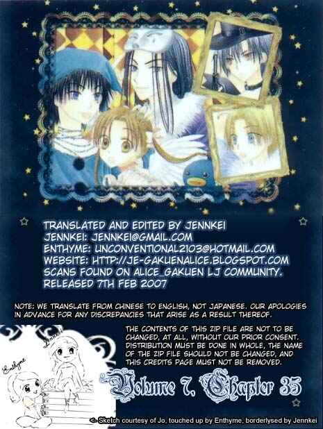 Page 37 Chapter 35 Gakuen Alice