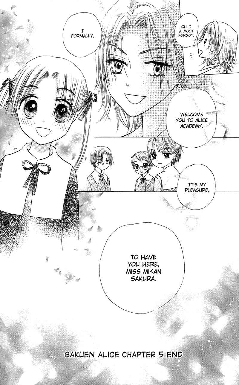 Page 40 Chapter 5 Gakuen Alice