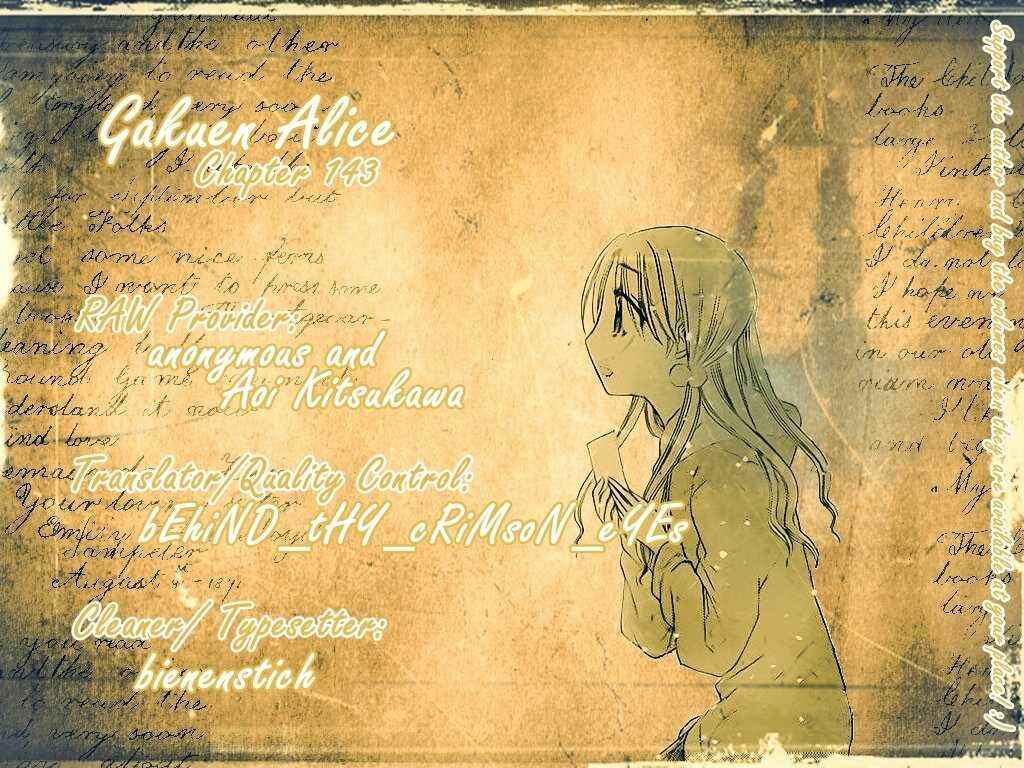 Page 30 Chapter 143 Gakuen Alice