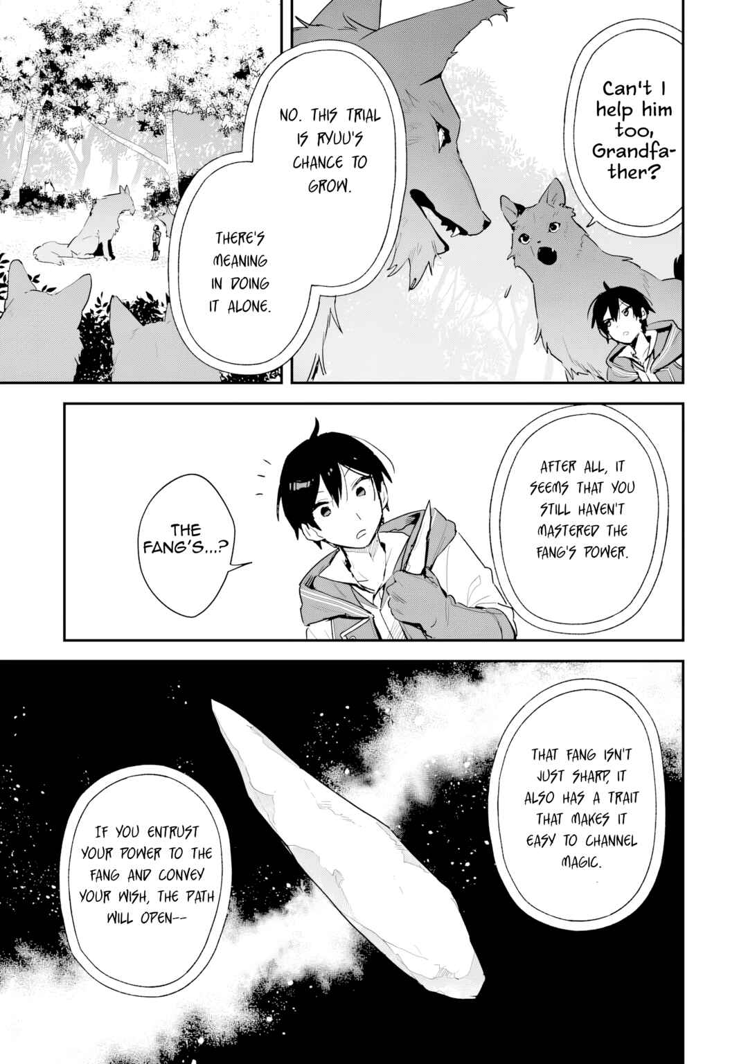 Page 14 Chapter 2 Choukyoushi wa Mamono ni Kakomarete Ikite ikimasu ~Yuusha Party ni Oite Ikareta kedo, Densetsu no Mamono to Deai Saikyou ni natteta~