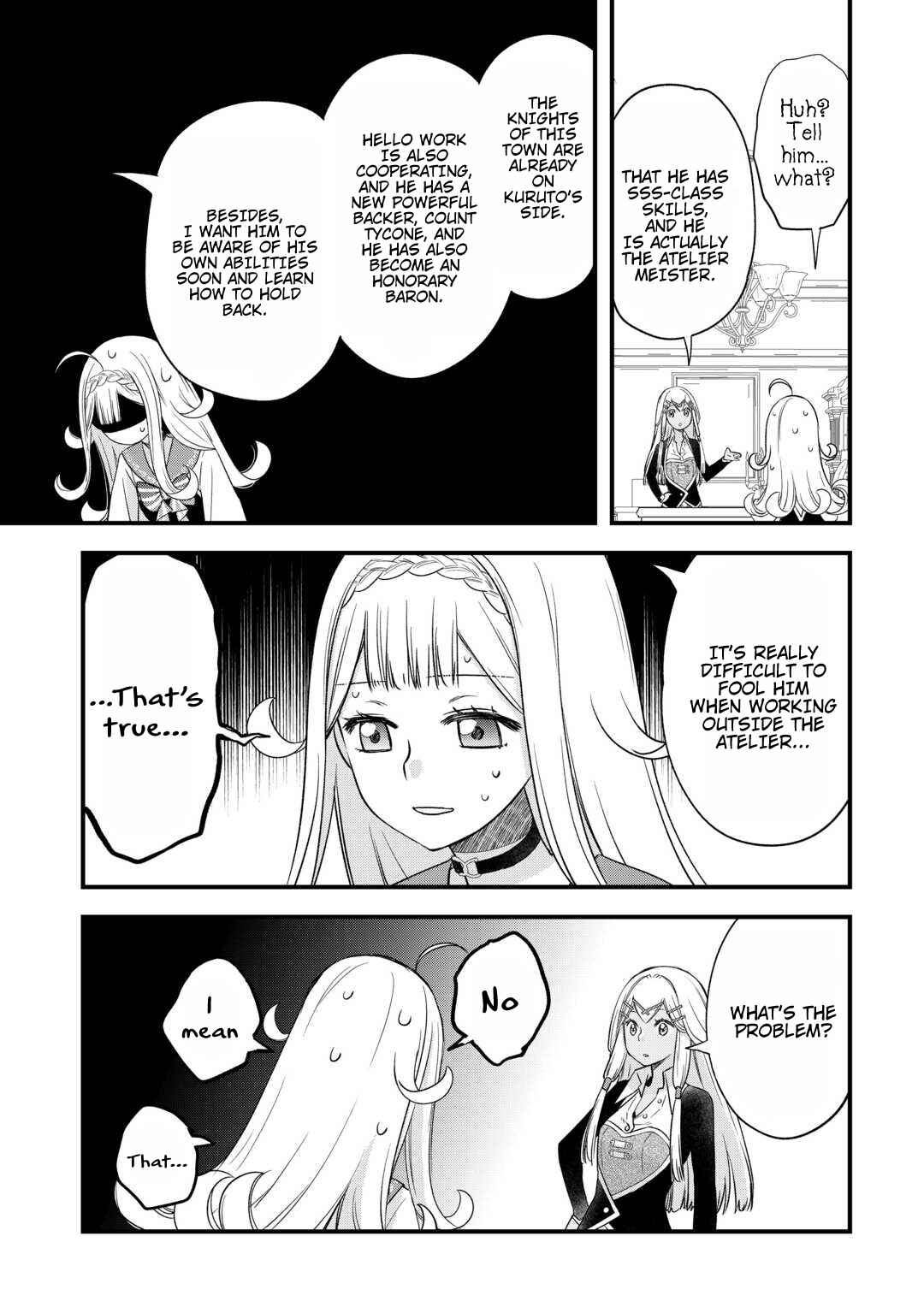 Page 21 Chapter 55 Kanchigai no Atelier Meister - Eiyuu Party no Moto Zatsuyougakari ga, Jitsu wa Sentou Igai ga SSS Rank Datta to Iu Yoku Aru Hanashi