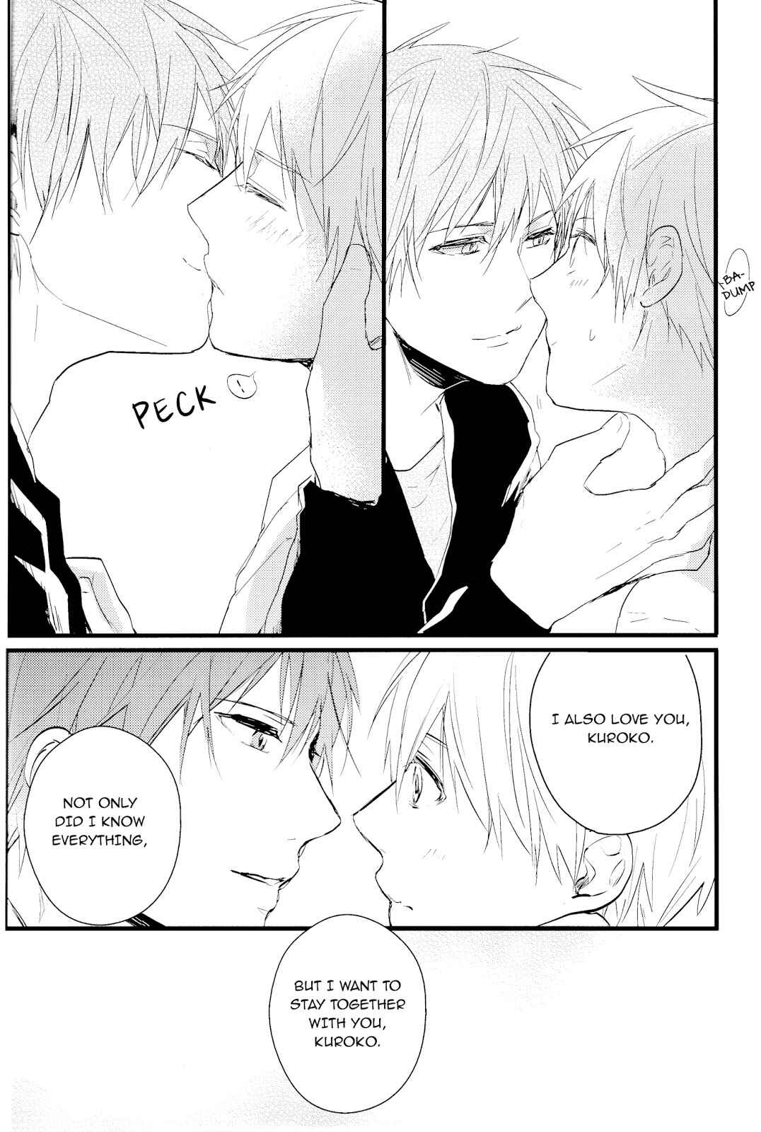 Page 15 Chapter Unknown_6647 Kuroko no Basket - Kare no Suki na Hito (Doujinshi)