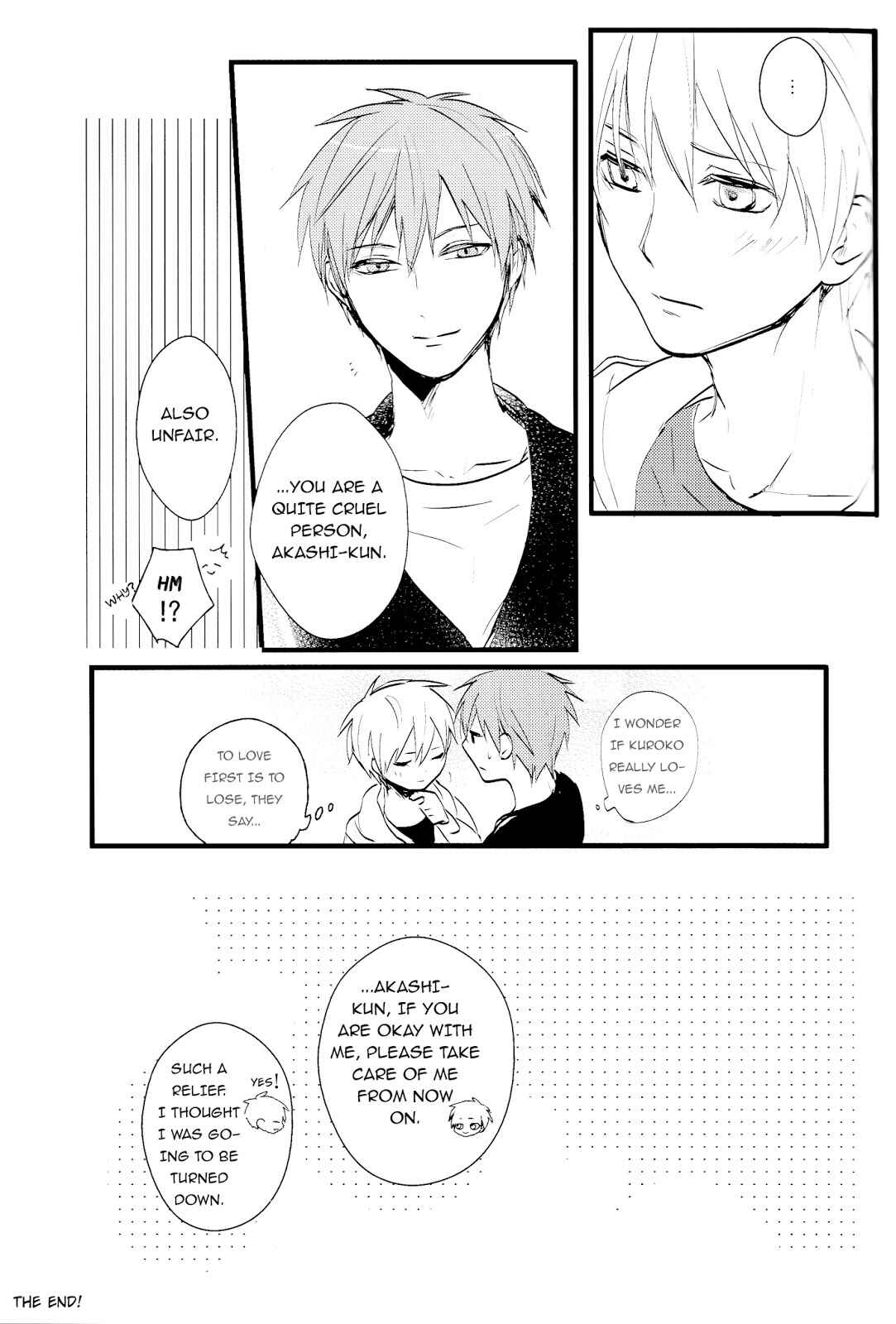 Page 16 Chapter Unknown_6647 Kuroko no Basket - Kare no Suki na Hito (Doujinshi)