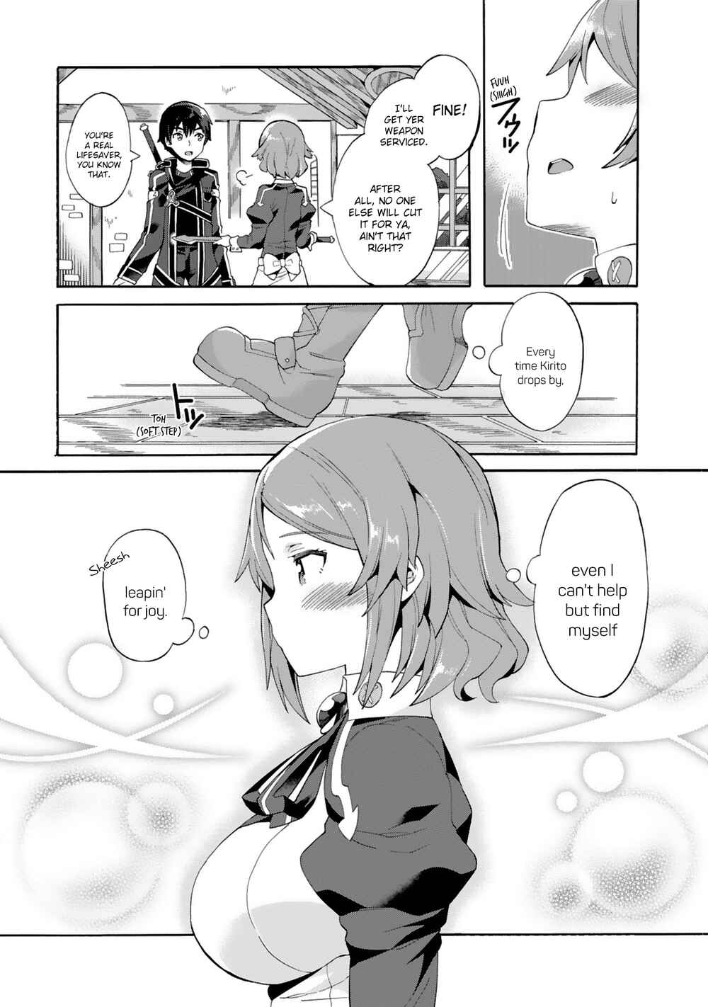 Page 4 Chapter 6 Sword Art Online - Dengeki Comic Anthology