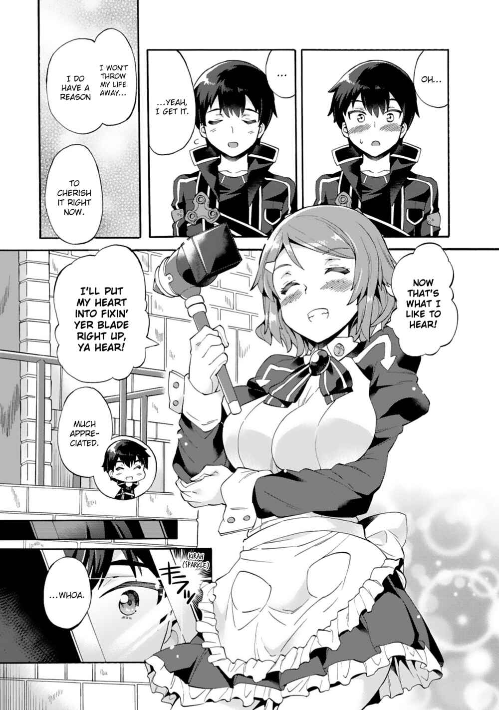Page 7 Chapter 6 Sword Art Online - Dengeki Comic Anthology