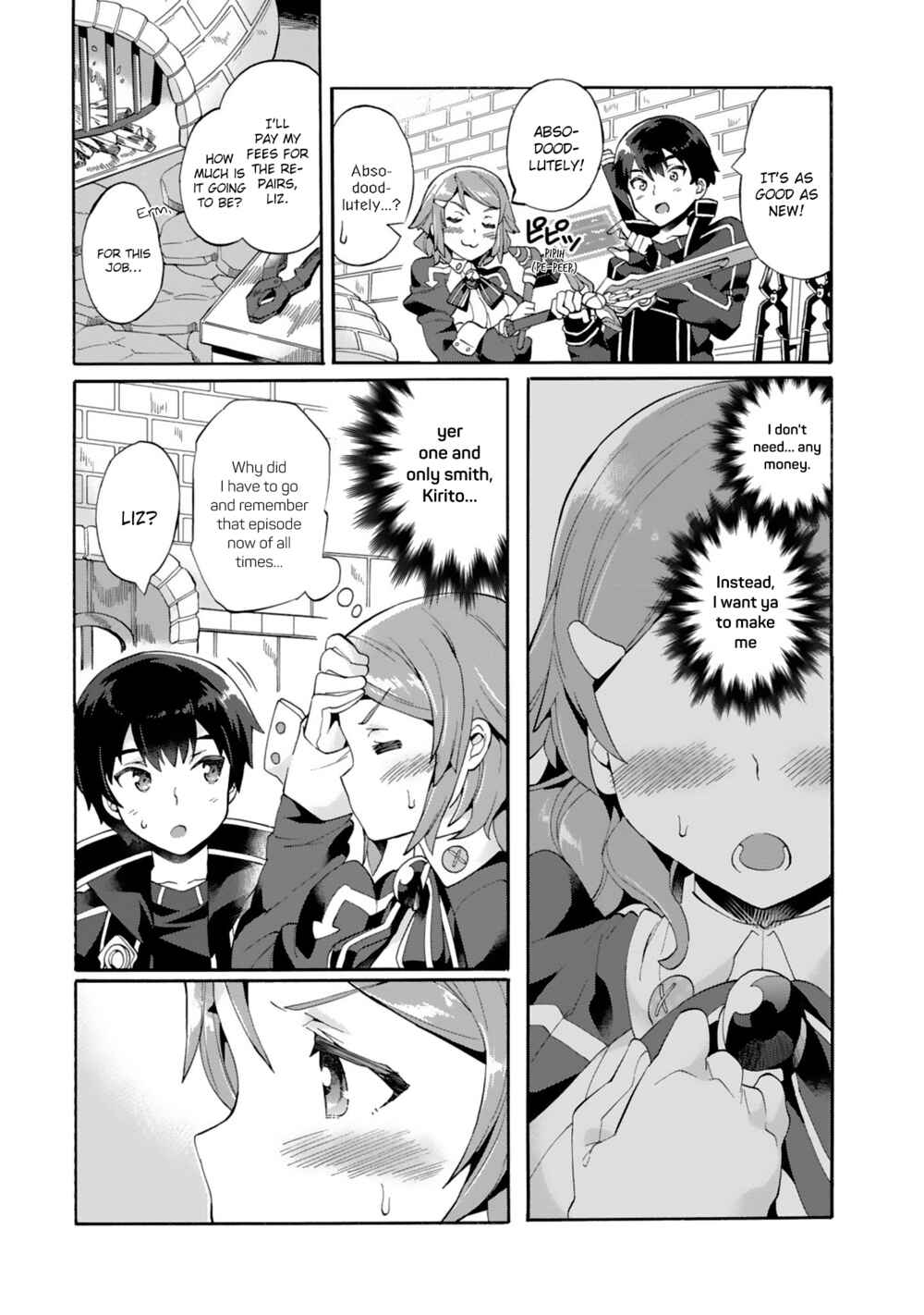 Page 8 Chapter 6 Sword Art Online - Dengeki Comic Anthology