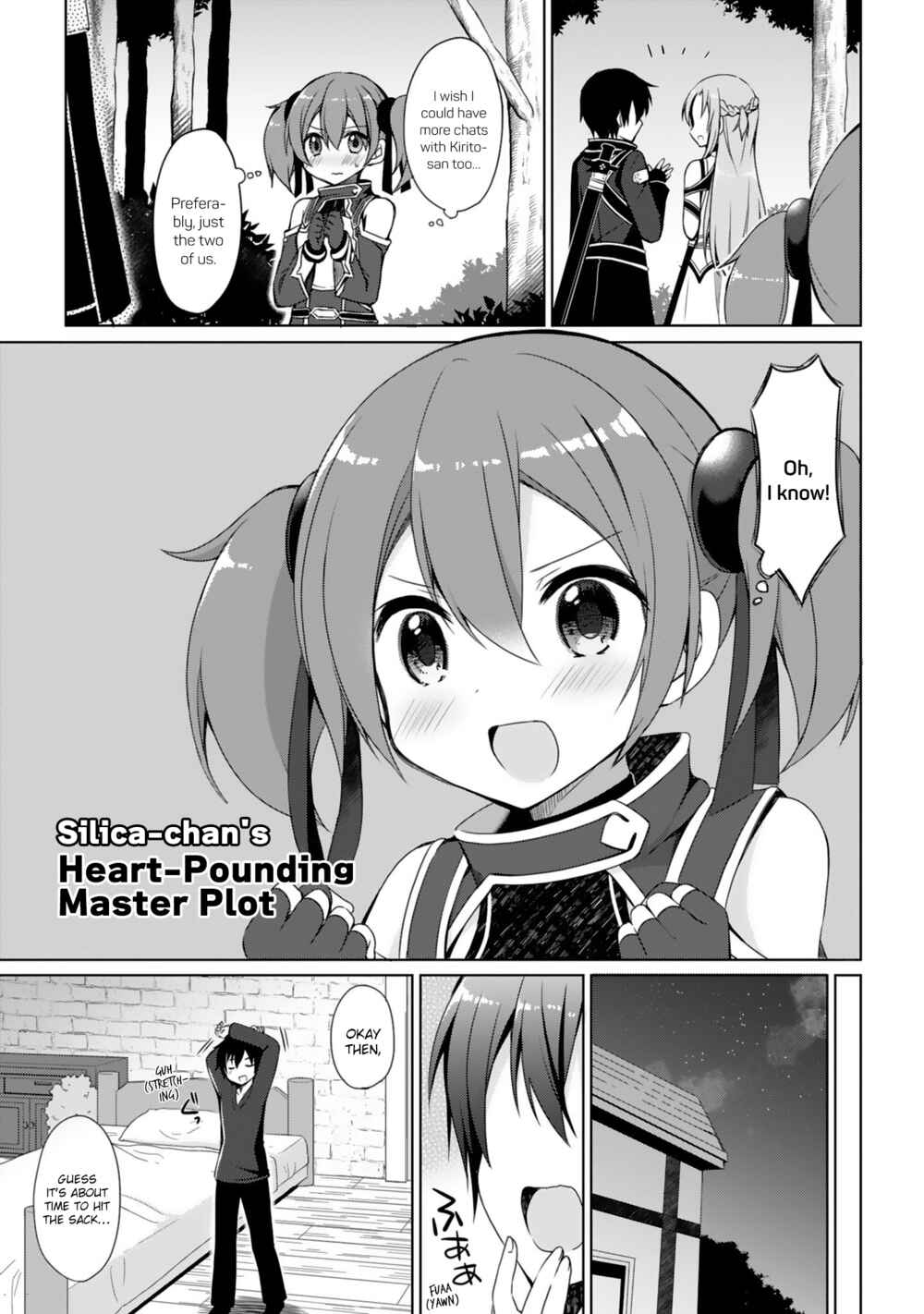 Page 1 Chapter 3 Sword Art Online - Dengeki Comic Anthology