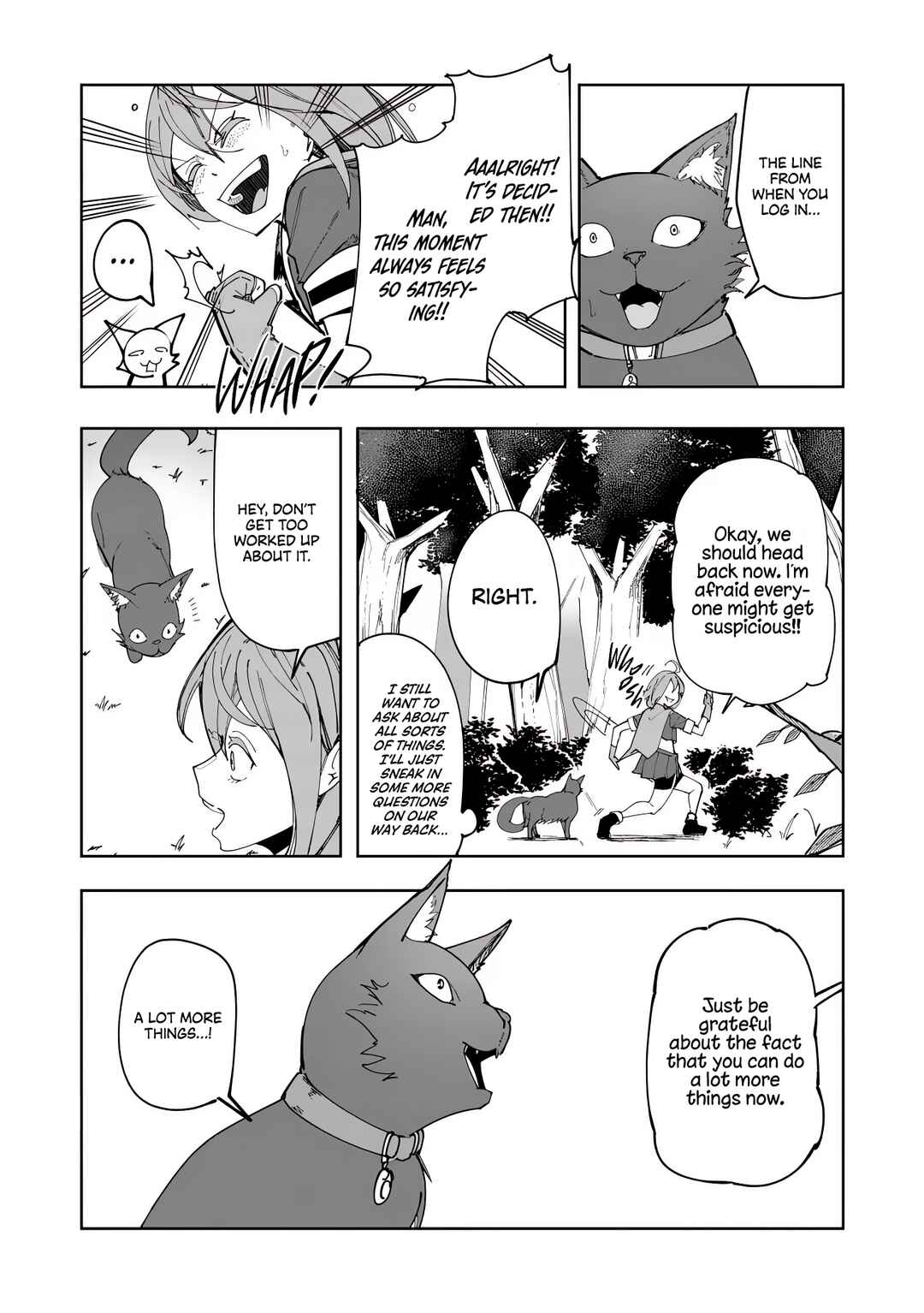 Page 27 Chapter 8 Neko ni Tenseishita kedo Hima nano de Geema Joshi to Issho ni VRMMO wo suru