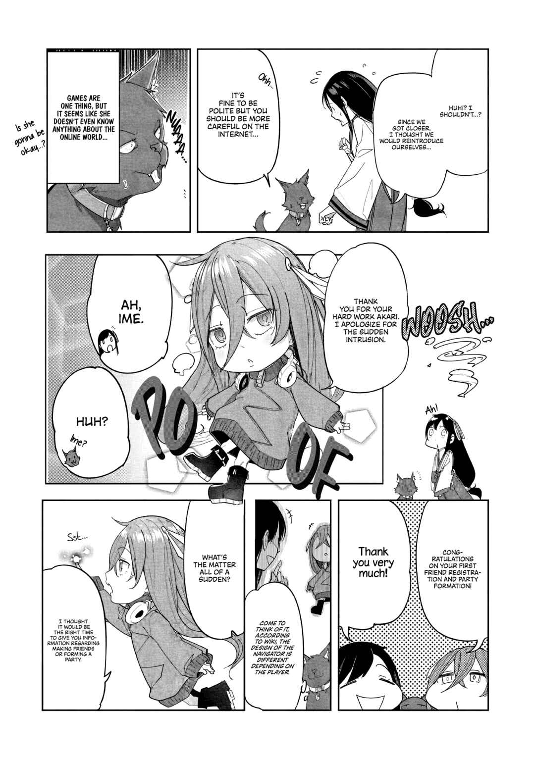 Page 5 Chapter 4 Neko ni Tenseishita kedo Hima nano de Geema Joshi to Issho ni VRMMO wo suru