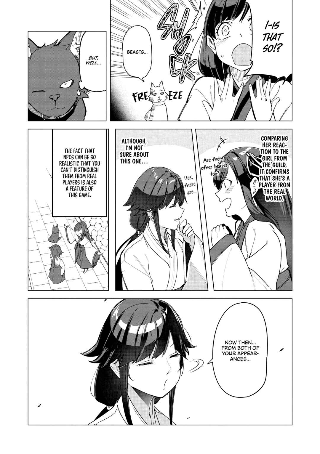 Page 25 Chapter 2 Neko ni Tenseishita kedo Hima nano de Geema Joshi to Issho ni VRMMO wo suru