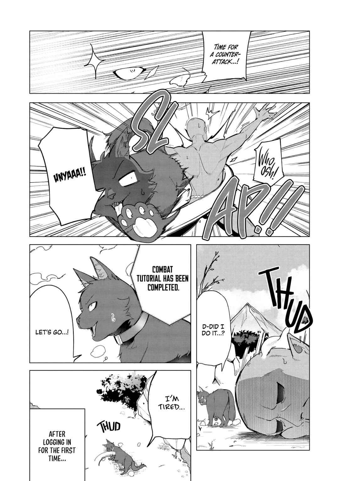 Page 7 Chapter 2 Neko ni Tenseishita kedo Hima nano de Geema Joshi to Issho ni VRMMO wo suru