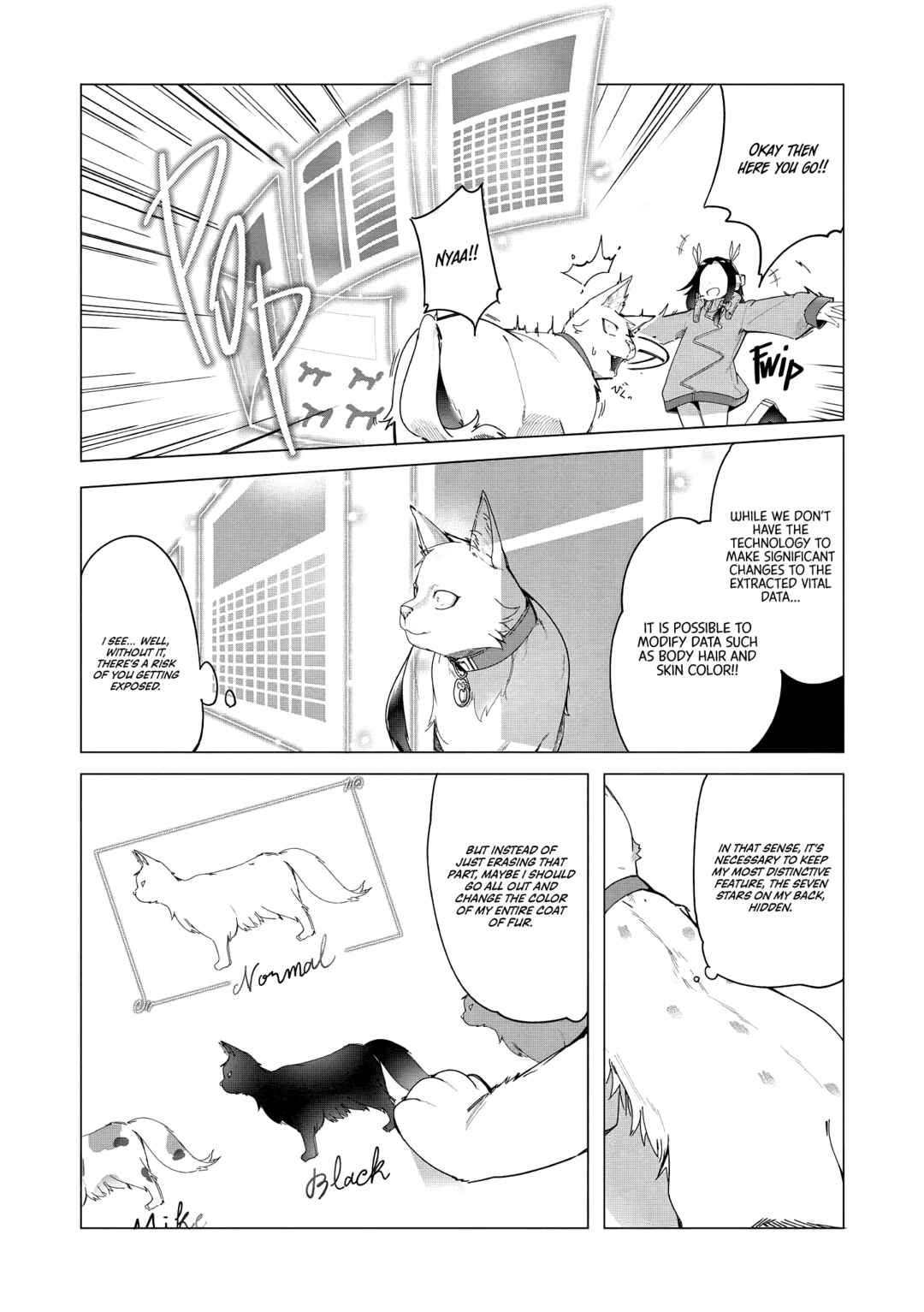 Page 9 Chapter 2 Neko ni Tenseishita kedo Hima nano de Geema Joshi to Issho ni VRMMO wo suru