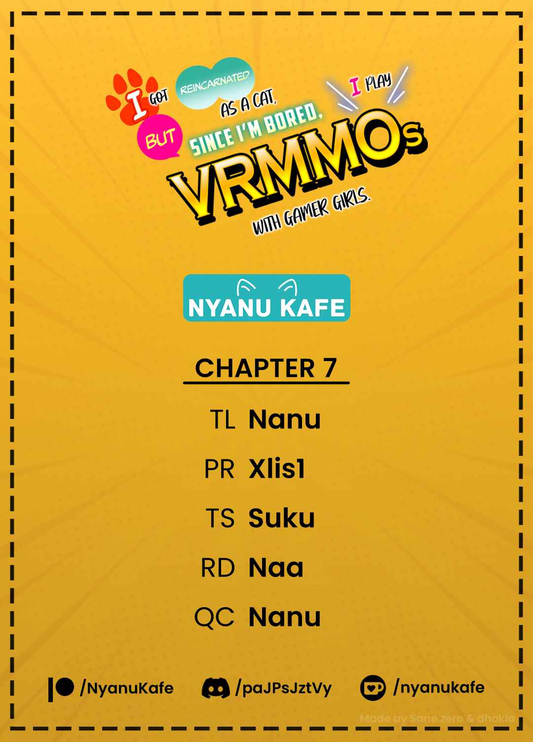 Page 1 Chapter 7 Neko ni Tenseishita kedo Hima nano de Geema Joshi to Issho ni VRMMO wo suru