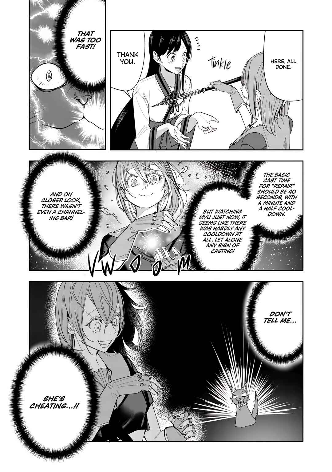 Page 13 Chapter 7 Neko ni Tenseishita kedo Hima nano de Geema Joshi to Issho ni VRMMO wo suru