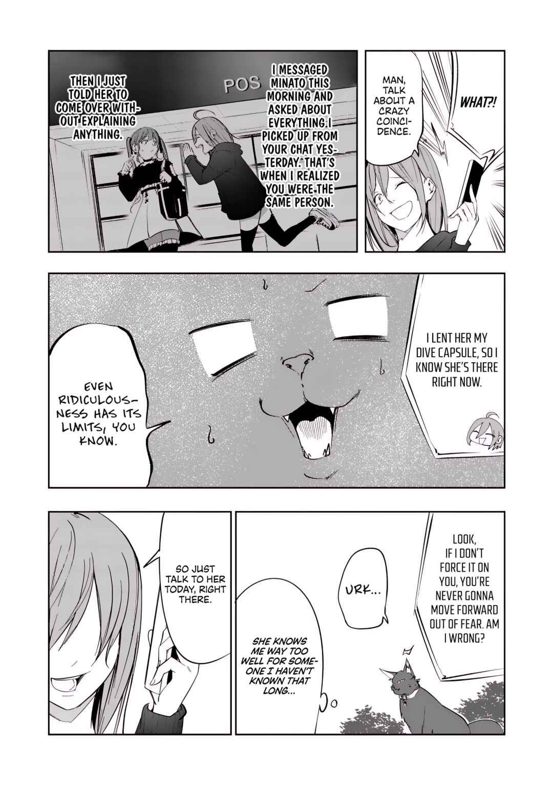 Page 15 Chapter 14 Neko ni Tenseishita kedo Hima nano de Geema Joshi to Issho ni VRMMO wo suru