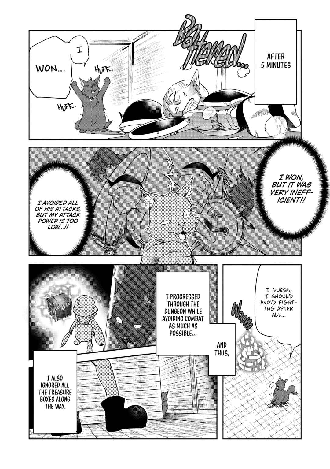 Page 12 Chapter 3 Neko ni Tenseishita kedo Hima nano de Geema Joshi to Issho ni VRMMO wo suru