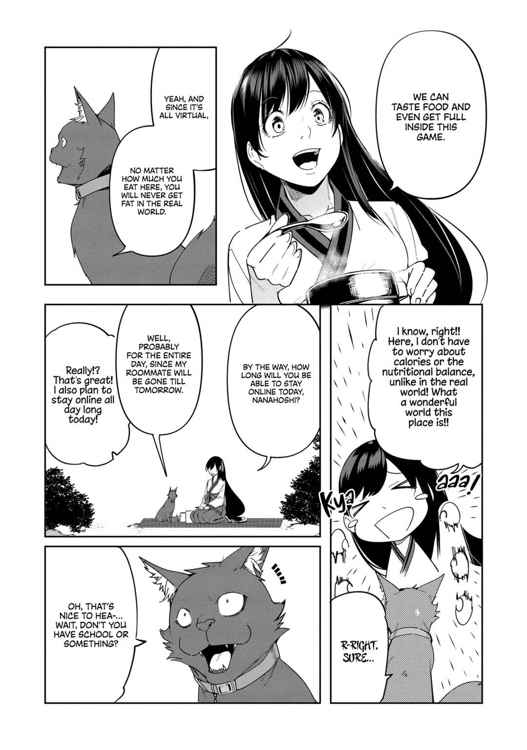 Page 11 Chapter 6 Neko ni Tenseishita kedo Hima nano de Geema Joshi to Issho ni VRMMO wo suru