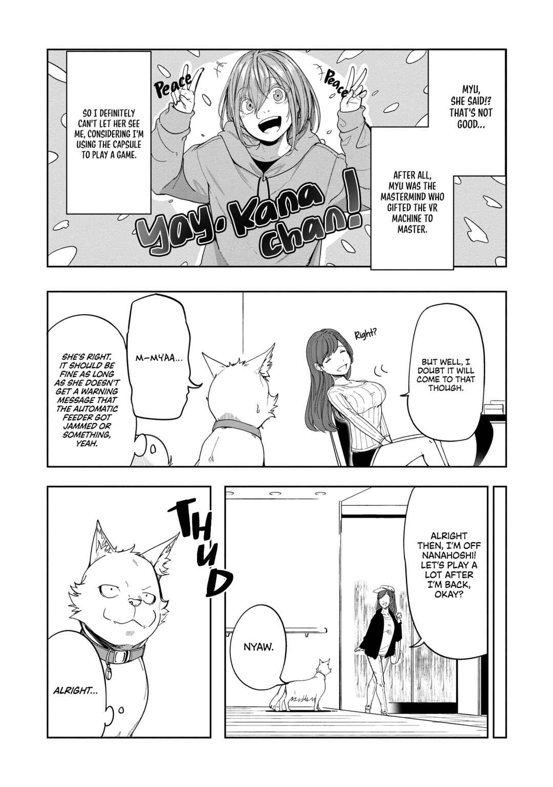 Page 6 Chapter 6 Neko ni Tenseishita kedo Hima nano de Geema Joshi to Issho ni VRMMO wo suru