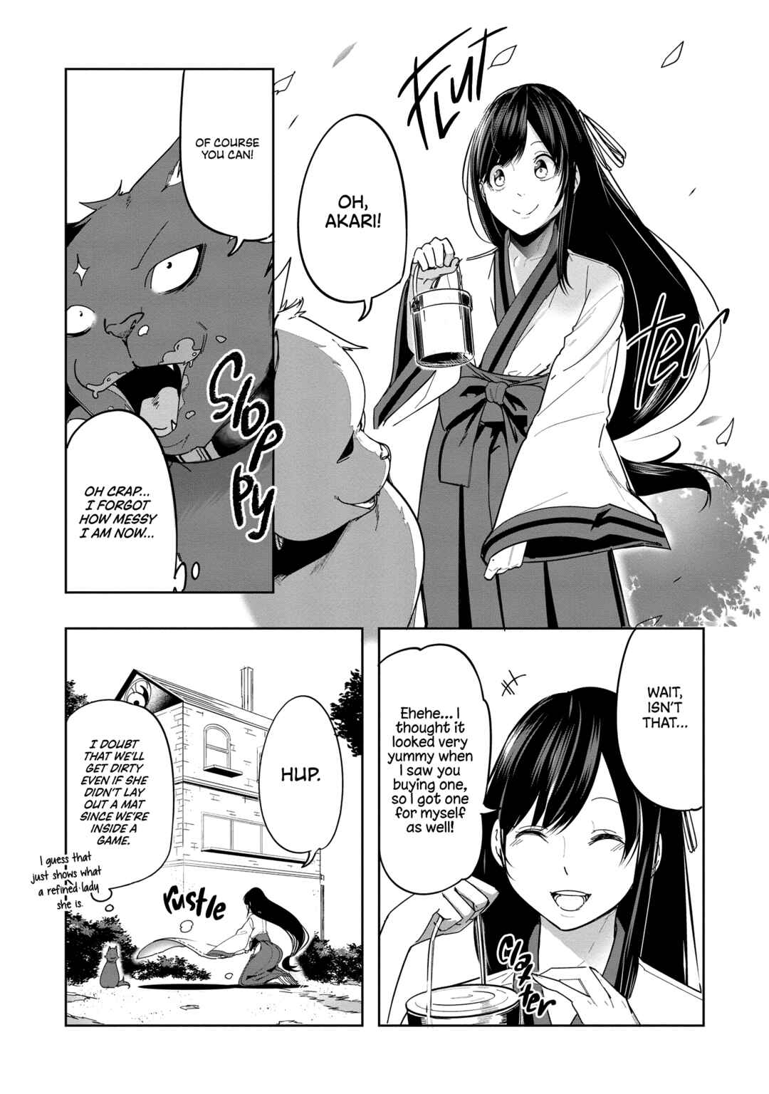 Page 9 Chapter 6 Neko ni Tenseishita kedo Hima nano de Geema Joshi to Issho ni VRMMO wo suru