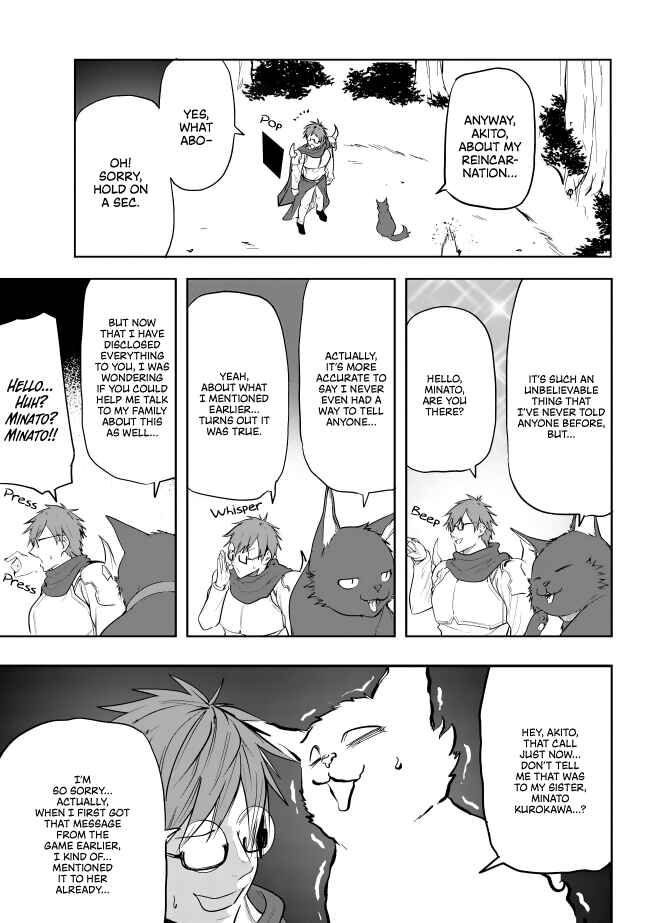 Page 10 Chapter 13 Neko ni Tenseishita kedo Hima nano de Geema Joshi to Issho ni VRMMO wo suru
