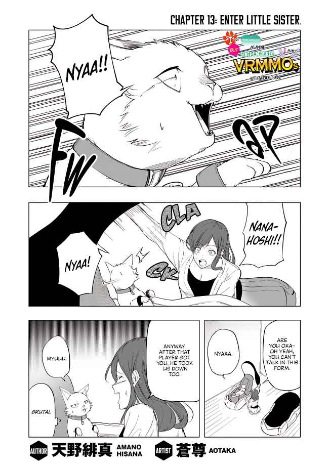 Page 2 Chapter 13 Neko ni Tenseishita kedo Hima nano de Geema Joshi to Issho ni VRMMO wo suru